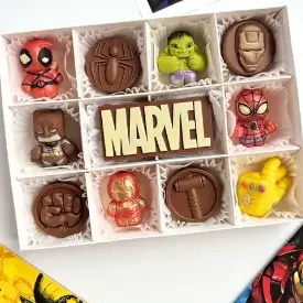 Набор шоколадных фигурок "Marvel"